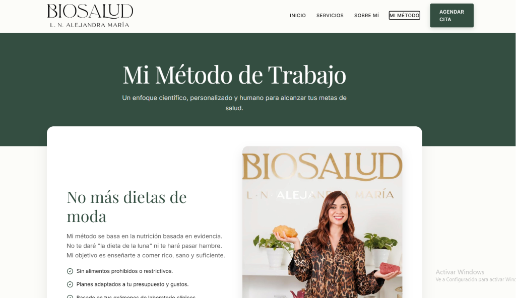 Biosalud Web Platform